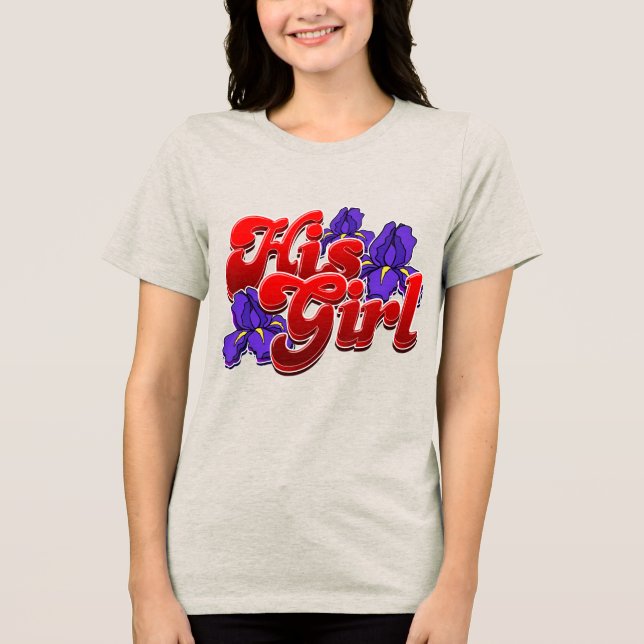 T-shirt En Tri-matière Sa fille (Recto)