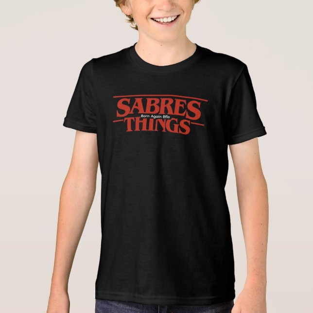 T-shirt En Tri-matière Sabres Nés De Nouveau Bflo Choses (Recto)