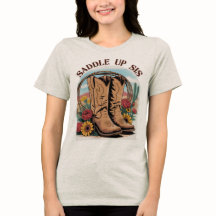 Saddup Sis - Cowgirl Western Citation T-Shir