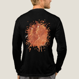 T-shirt En Tri-matière Safran Brûlé Silence
