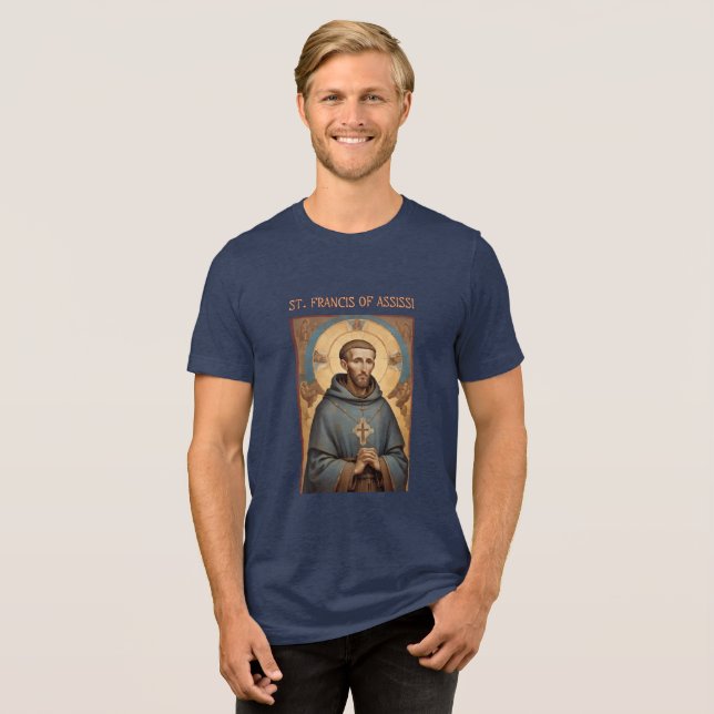 T-shirt En Tri-matière Saint François d'Assise (Recto plein)