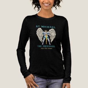 T-shirt En Tri-matière Saint Michel Archange Prière Catholique