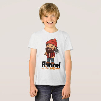 T-shirt En Tri-matière Saison automne flannelle