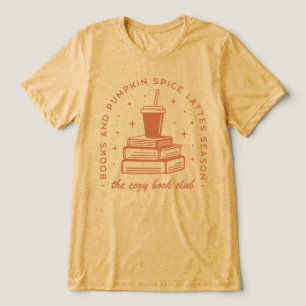 T-shirt En Tri-matière Saison d'épices des livres et des Citrouilles