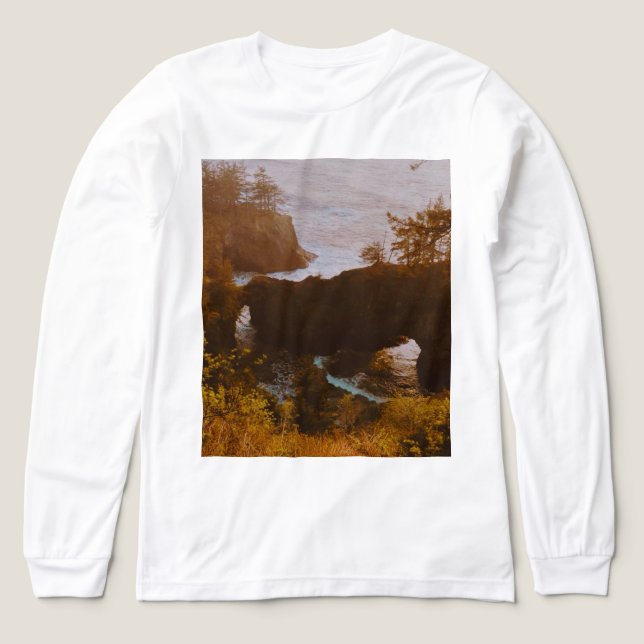 T-shirt En Tri-matière Samuel H. Boardman, côte de l'Oregon  (Motif recto)