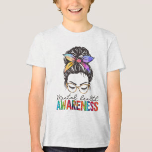 T-shirt En Tri-matière Santé mentale S Maladie cérébrale Maîtrise en sant