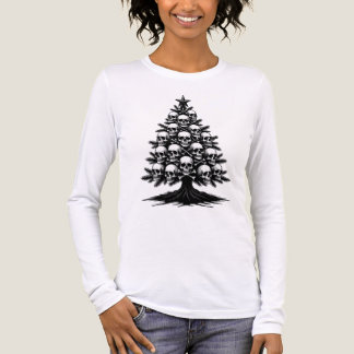 T-shirt En Tri-matière Sapin de Noël gothique II