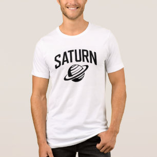 T-shirt En Tri-matière Saturne - Vibes cosmiques Tee