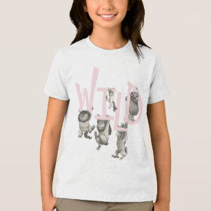 T-shirt En Tri-matière SAUVAGE   Choses Sauvages et Max - Rose