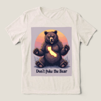 T-shirt En Tri-matière Sauvage Grizzly Bear Tee - California Republic Des