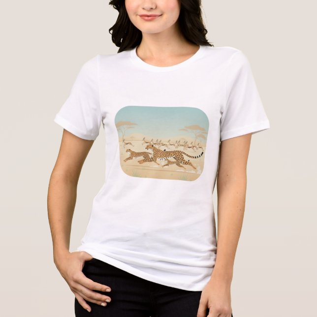 T-shirt En Tri-matière Savane Chase Cheetahs Tee (Recto)