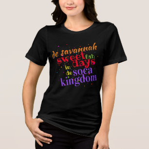 T-shirt En Tri-matière Savannah Sweet 4 Jours dans le Royaume Soca (modif