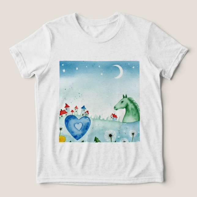 T-shirt En Tri-matière Scène imaginaire (Design Recto)