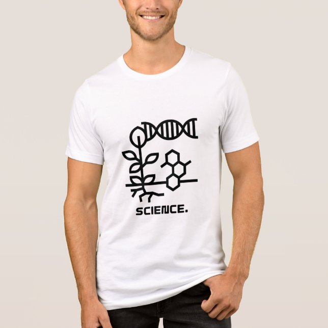 T-shirt En Tri-matière Science (Recto)