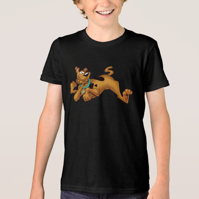 T-shirt En Tri-matière Scooby Doo Allongé (Recto)