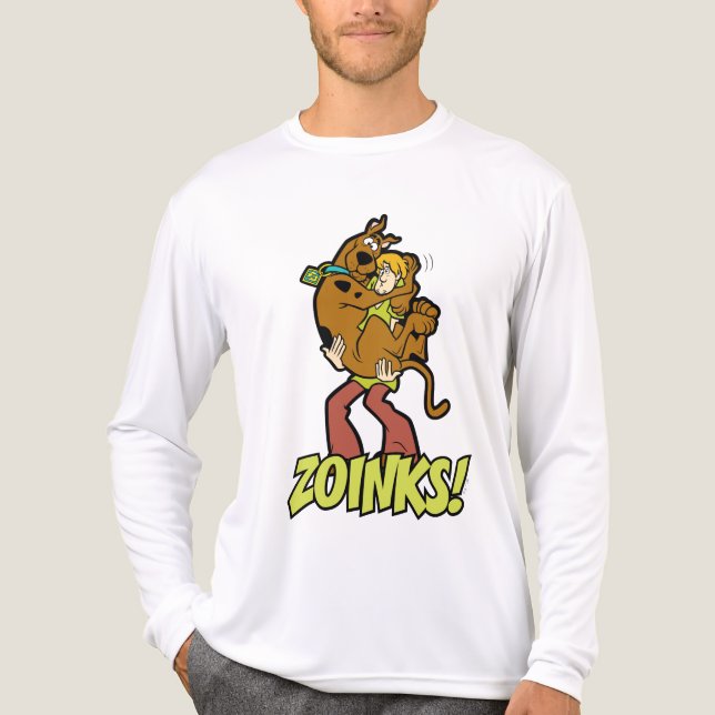 T-shirt En Tri-matière Scooby-Doo et Shaggy Zoinks! (Recto)
