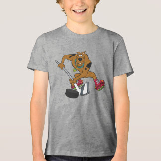 T-shirt En Tri-matière Scooby-Doo Jouer Au Hockey