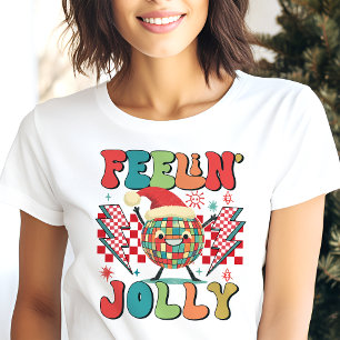 T-shirt En Tri-matière Se sentir joyeusement dans l'ambiance rétro de Noë