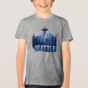 T-shirt En Tri-matière Seattle Washington États-Unis d'Amérique