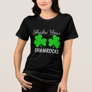 T-shirt En Tri-matière Secouez vos trèfles - Une journée amusante de la S