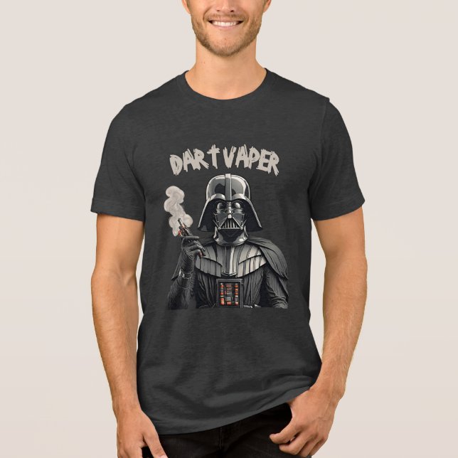 T-SHIRT  EN TRI-MATIÈRE SEIGNEURDEVAPEUR (Recto)