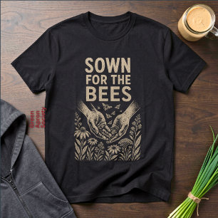 T-shirt En Tri-matière Semées pour les abeilles Diversité biologique de f