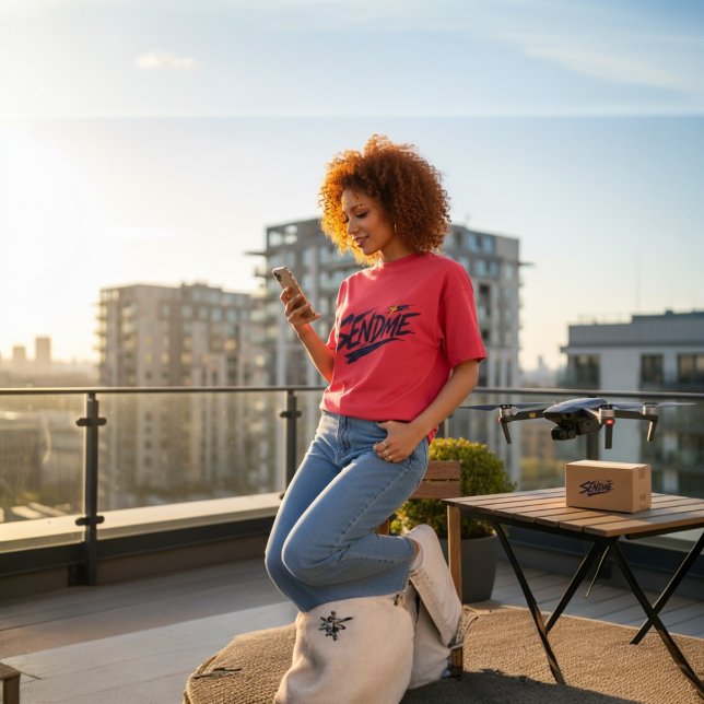 T-shirt En Tri-matière Send Me (Créateur téléchargé)