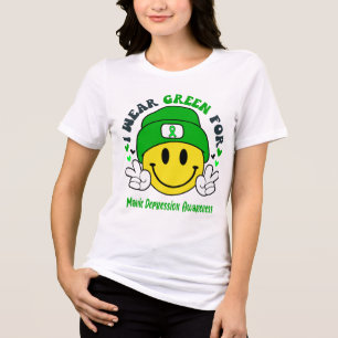 T-shirt En Tri-matière Sensibilisation à la dépression maniaco-dépressive