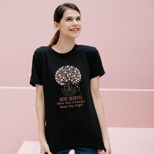 T-shirt En Tri-matière Sensibilisation au cancer du sein dans l'arbre de 