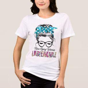 T-shirt En Tri-matière Sensibilisation aux blessures du genou Ribbon Cade