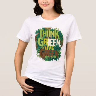 T-shirt En Tri-matière Sensibilisation de l'environnement
