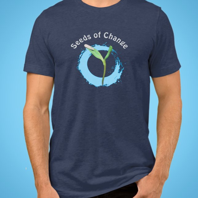 T-shirt En Tri-matière Sensibilisation de l'environnement éco (Créateur téléchargé)