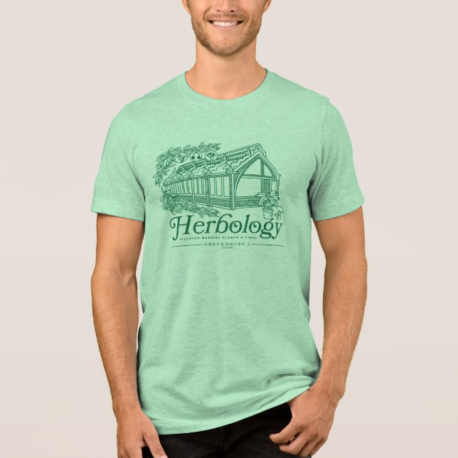 T-shirt En Tri-matière Serre de botanique HOGWARTS™ (Recto)