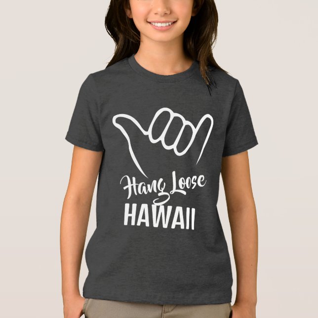 T-shirt En Tri-matière Shaka du nom et de l'emplacement personnalisés (Recto)