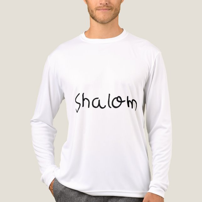T-shirt En Tri-matière Shalom (Recto)