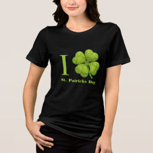 T-shirt En Tri-matière Shamrock vert 4 feuilles