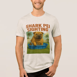 T-shirt En Tri-matière Shark Pei Sighting : Jardin Waters Edition
