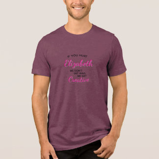 T-shirt En Tri-matière Si tu fais du mal, on devient créatif