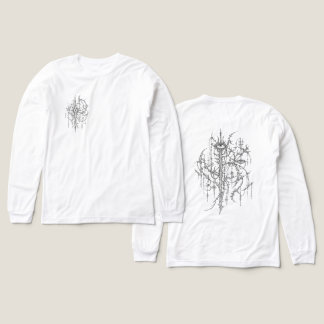 T-shirt En Tri-matière Sigilisme Cyber Intriqué Art Linéaire Œil Gothique