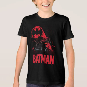 T-shirt En Tri-matière Signal Batman Crimson Bat