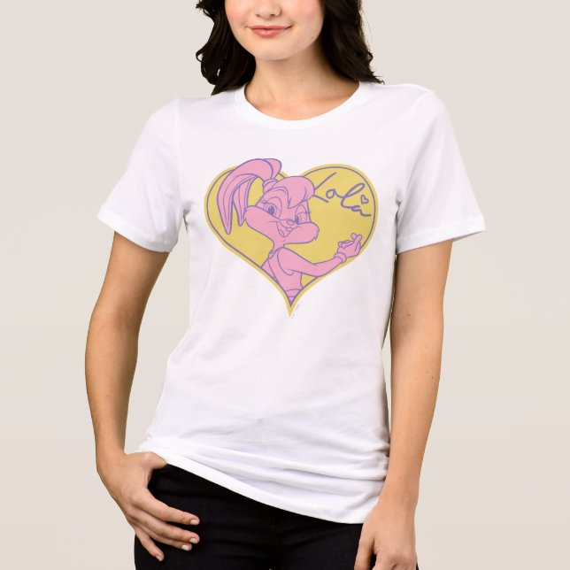 T-shirt En Tri-matière Signature Lola Heart (Recto)