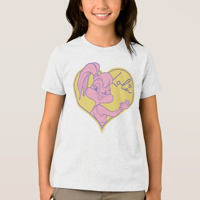 T-shirt En Tri-matière Signature Lola Heart (Recto)