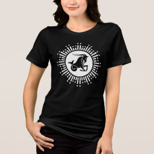 T-shirt En Tri-matière Signe du zodiaque Capricorne Dessin de sursaut ste