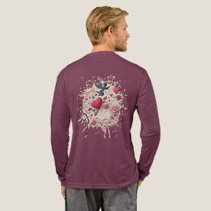 T-shirt En Tri-matière Signé d'une rose