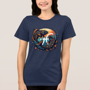 T-shirt En Tri-matière SIGNE Horoscope Astrologique Poissons Zodiac