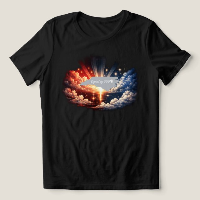 T-shirt En Tri-matière Signé par Dieu (Design Recto)