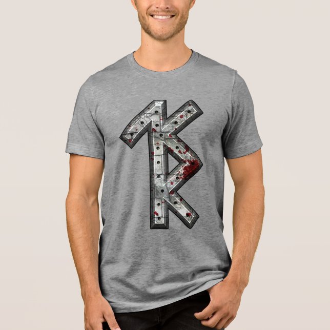 T-SHIRT  EN TRI-MATIÈRE SIGR (Recto)