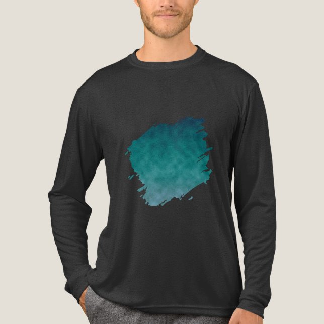 T-shirt En Tri-matière Silence du lagon (Recto)
