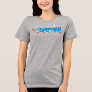 T-shirt En Tri-matière Silhouette Superman Skybound