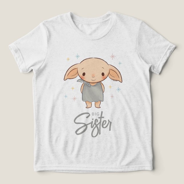 T-shirt En Tri-matière Simple Harry Potter - Dobby Baby Shower (Design Recto)